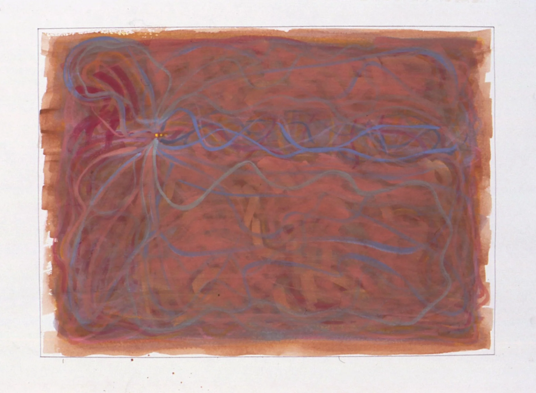 Untitled, 1997, gouache on paper