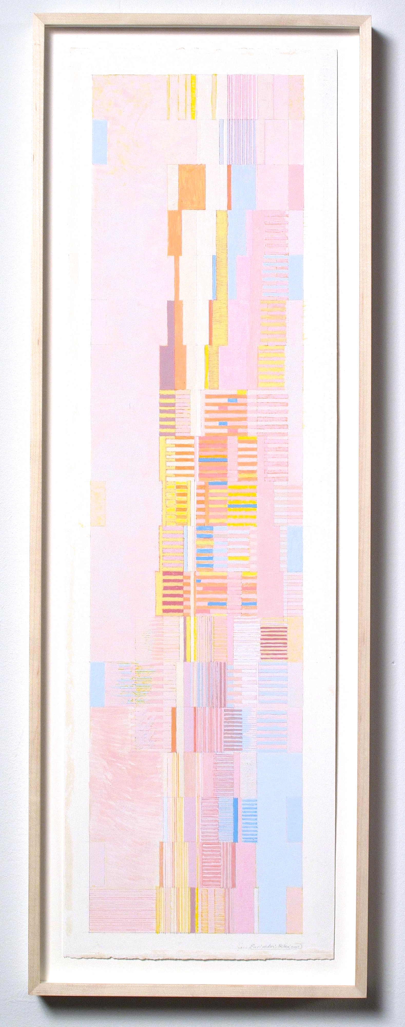Euripede's Helen (PG55), 2005, gouache on paper, 28 1/2x12"