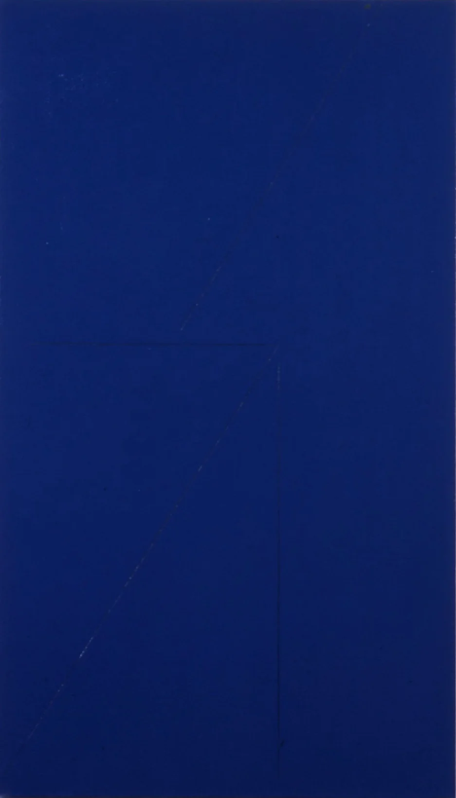 Untitled, 1980. oil on canvas. 46"x26"