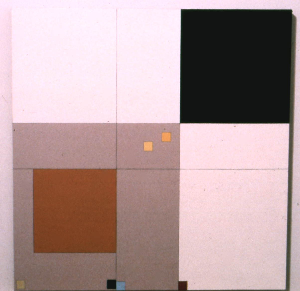 U.C., 1981. oil on canvas. 38.5"x38.5"