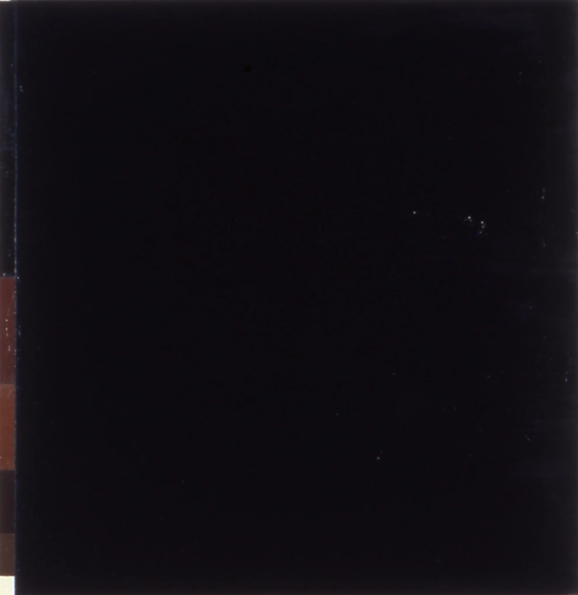 Melancholy is a Concept, 1987. oil on linen. 28"x"28"