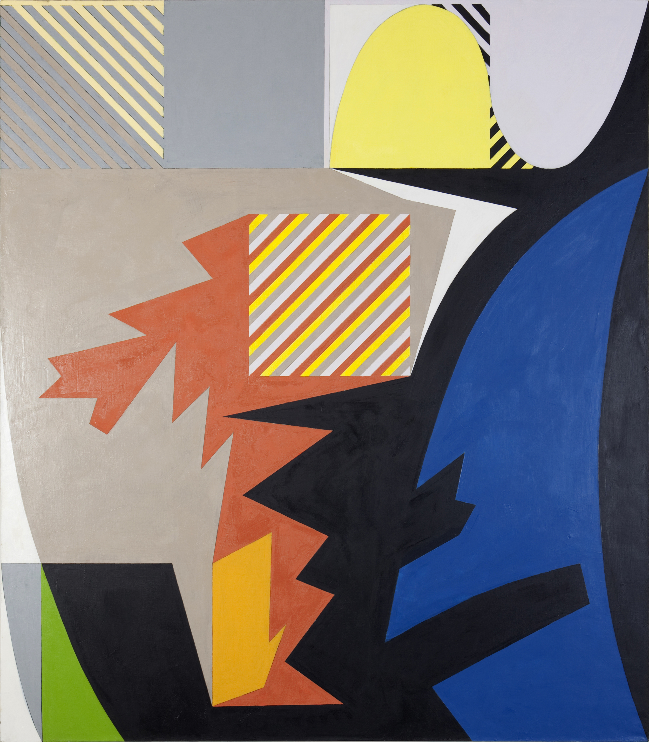 Paddock Wood, 1985, oil on linen, 73"x64" (Collection: Los Angeles County Museum of Art (LACMA))