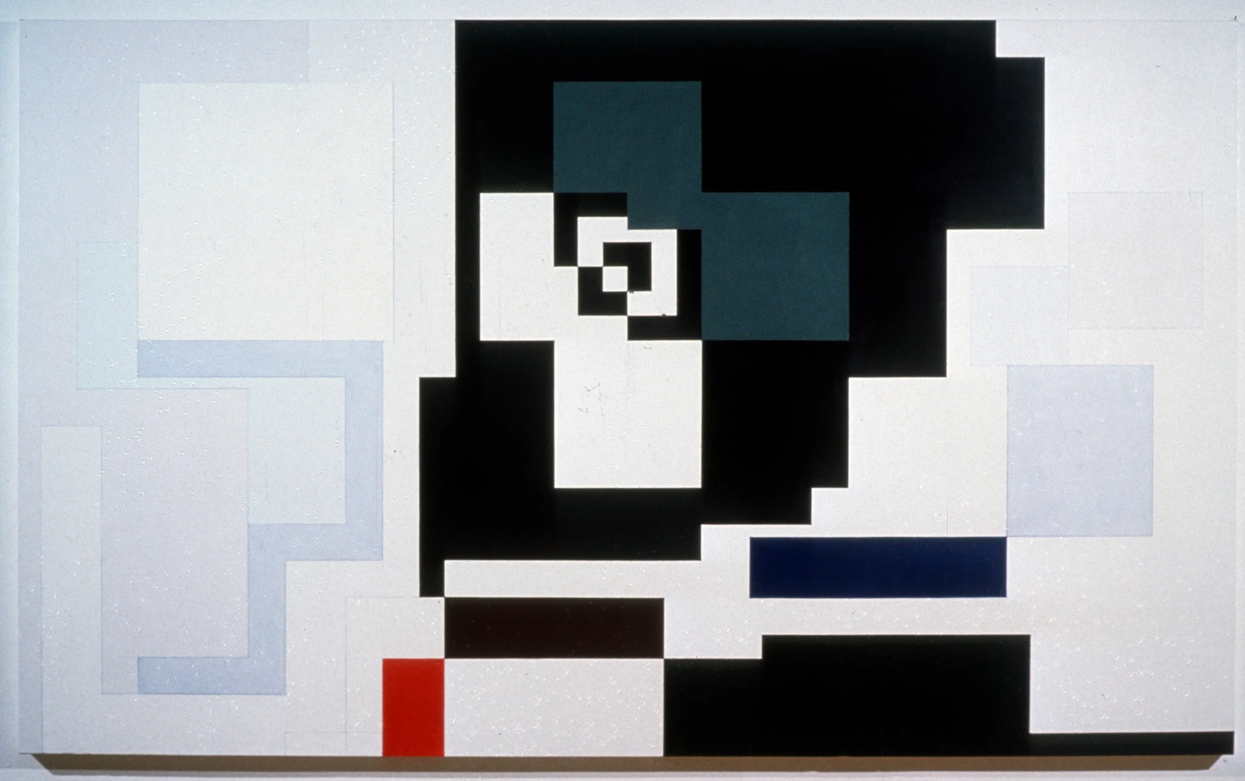 Hugo Grotius 1613 (for Paula), 1978-9, oil on canvas, 60"x100"