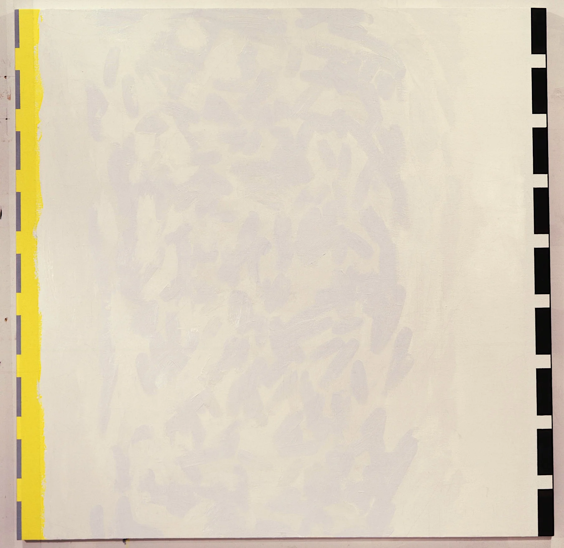 Asiatic, 1989. oil on linen. 68"x"68