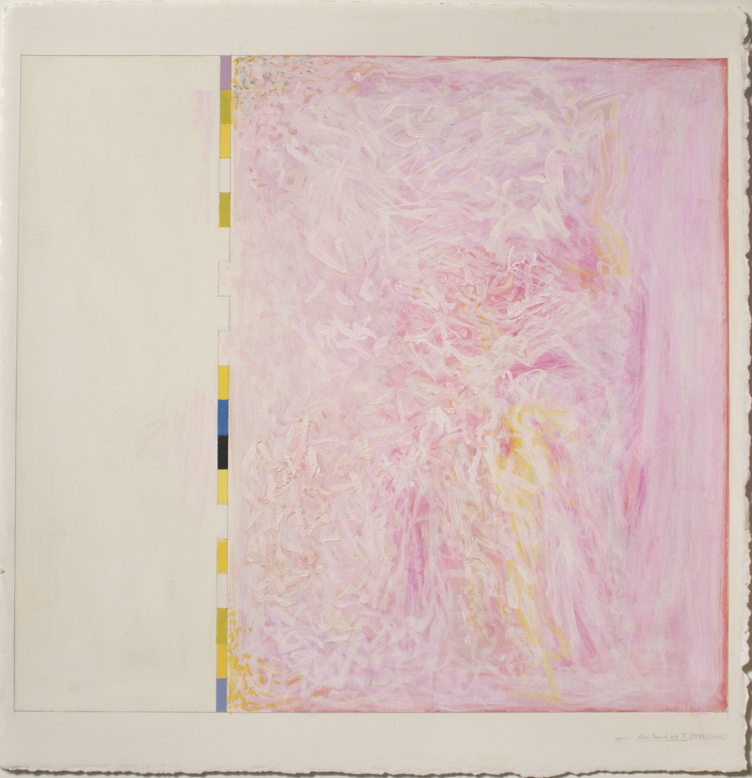 Untitled…Red Desert, etc.X (PG34), 2003, 20 3/16"x21 15/16"(image), 30 1/8"x22 ¼"(paper)