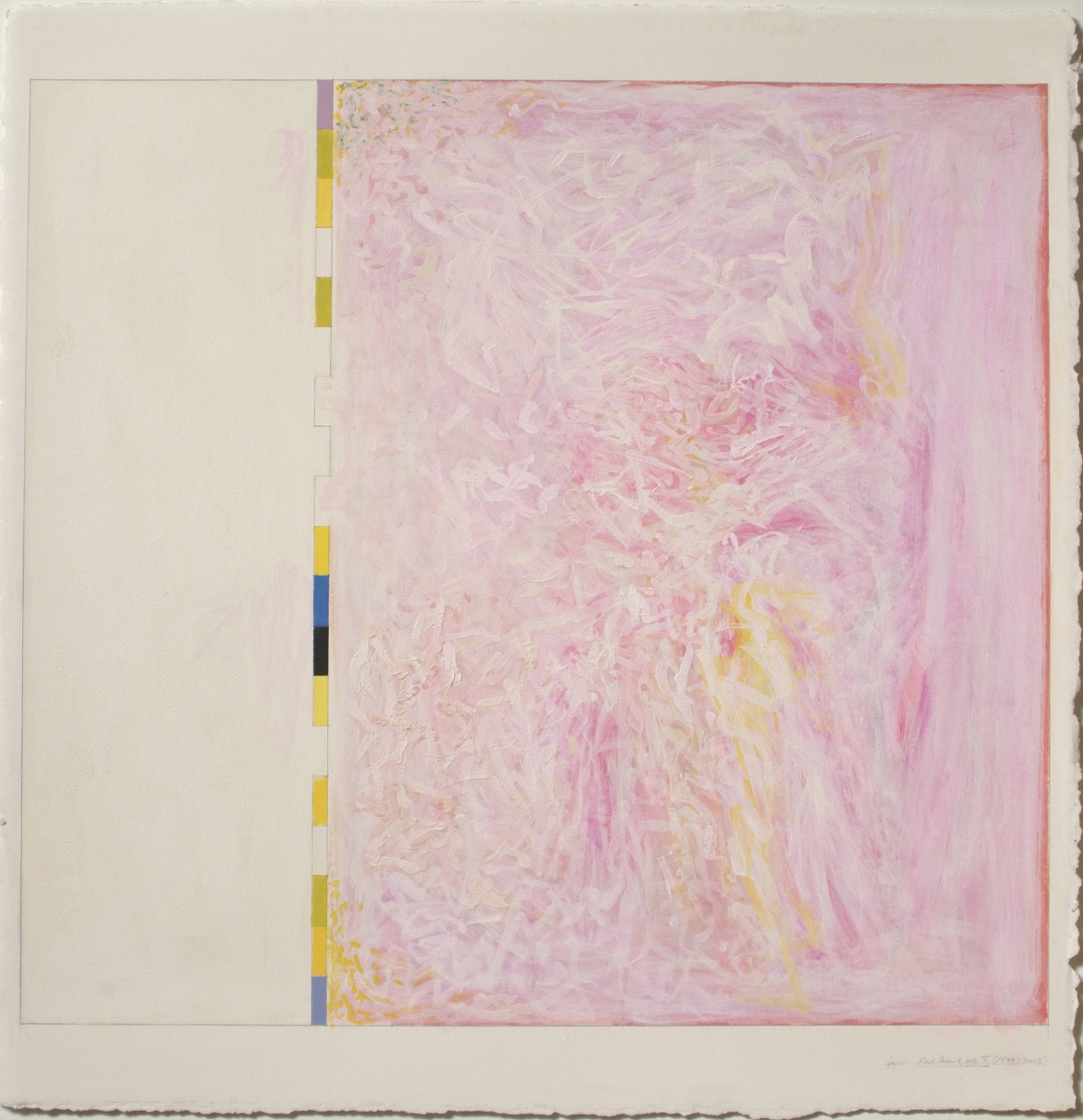 Untitled…Red Desert, etc.X (PG34), 2003, 20 3/16"x21 15/16"(image), 30 1/8"x22 ¼"(paper)