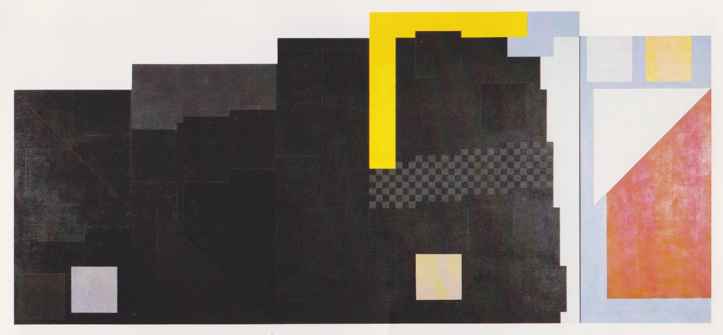 A Moment of Democracy, 1980. Oil on Canvas. 8'x17'8"