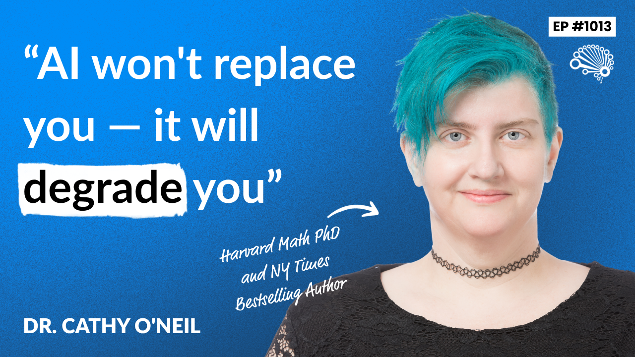 Weapons of Math Destruction, Ten Years On, with Dr. Cathy O’Neil