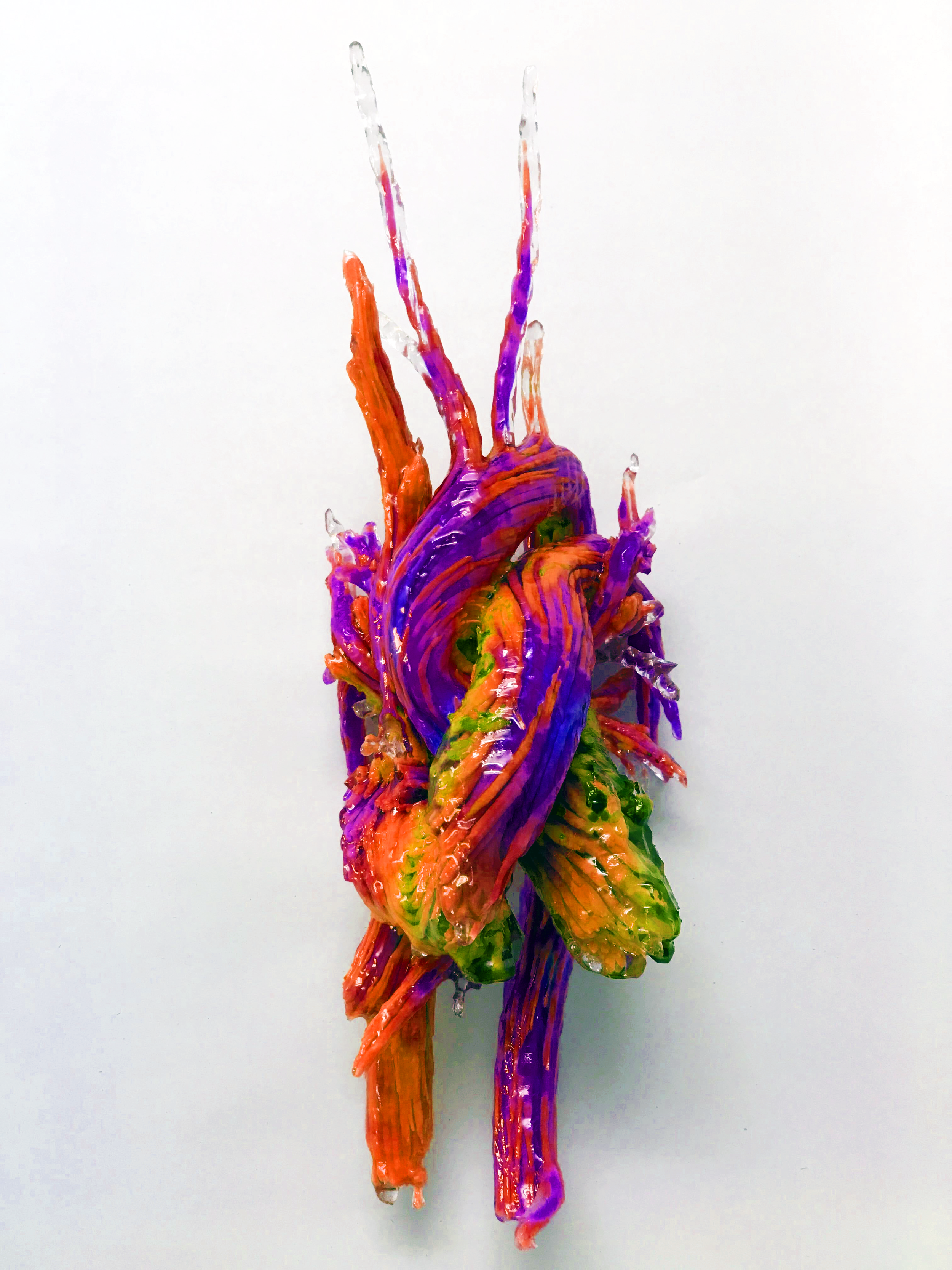 3D printed 4D flow heart model using voxel