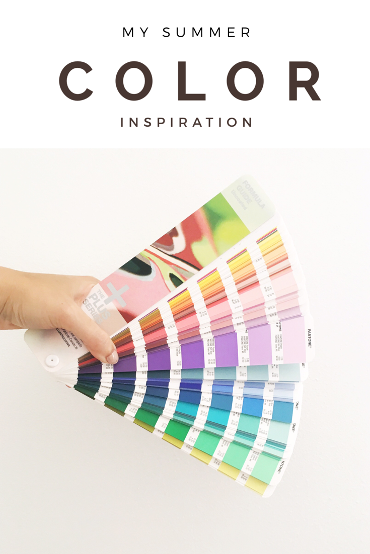 My Summer Color Inspiration