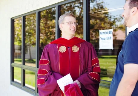 Dr. David VanDrunen preaching at CURC on Oct 23