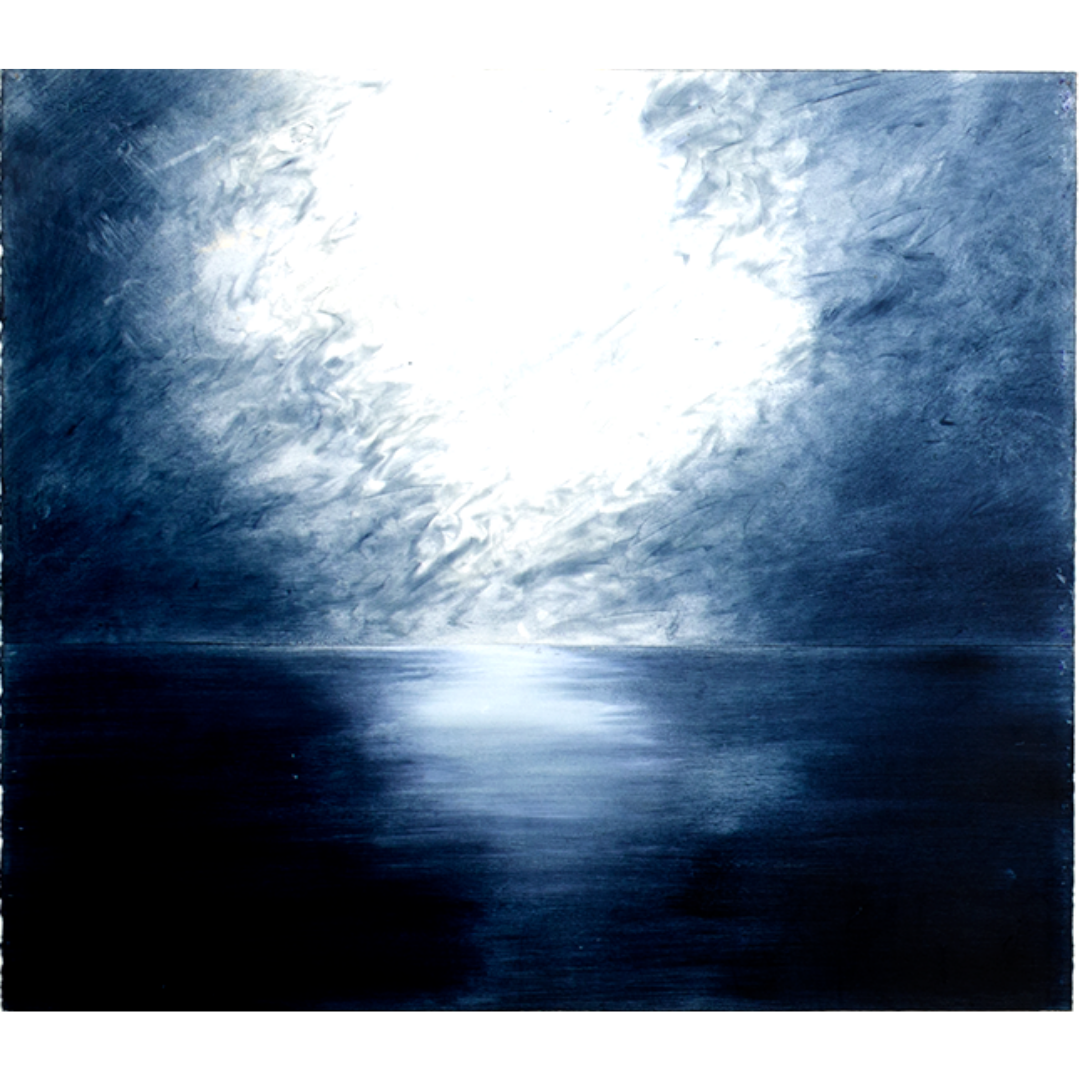  Peter Alexander,  Untitled (Moon Series) , 1986, Oil and wax medium on paper mounted on canvas. Courtesy of the Joan and Jack Quinn Family Collection 