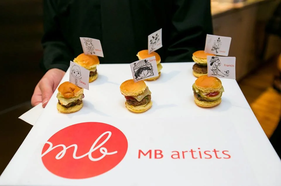 Delicious tiny burgers