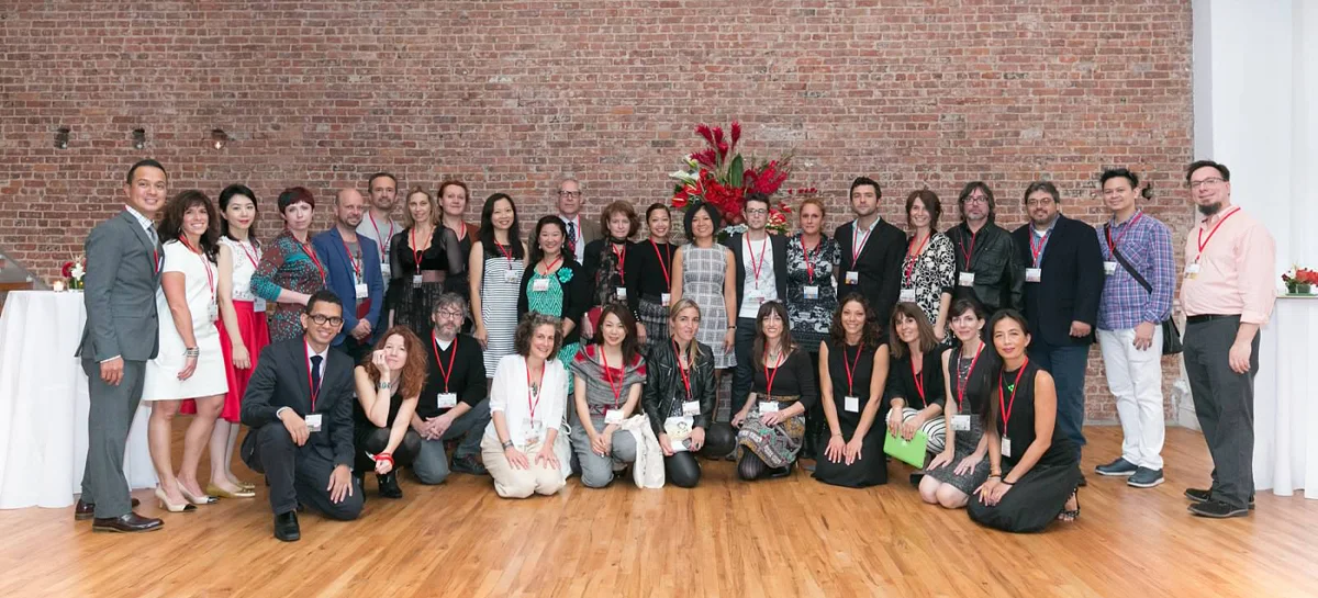 MB Artists about half of whom are represented here from around the world.