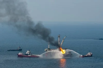 Deepwater Horizon explosion - Macondo oil well blowout