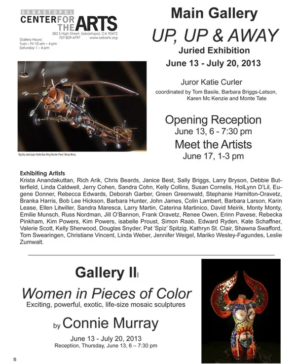 UP, UP, & AWAY exhibit ad