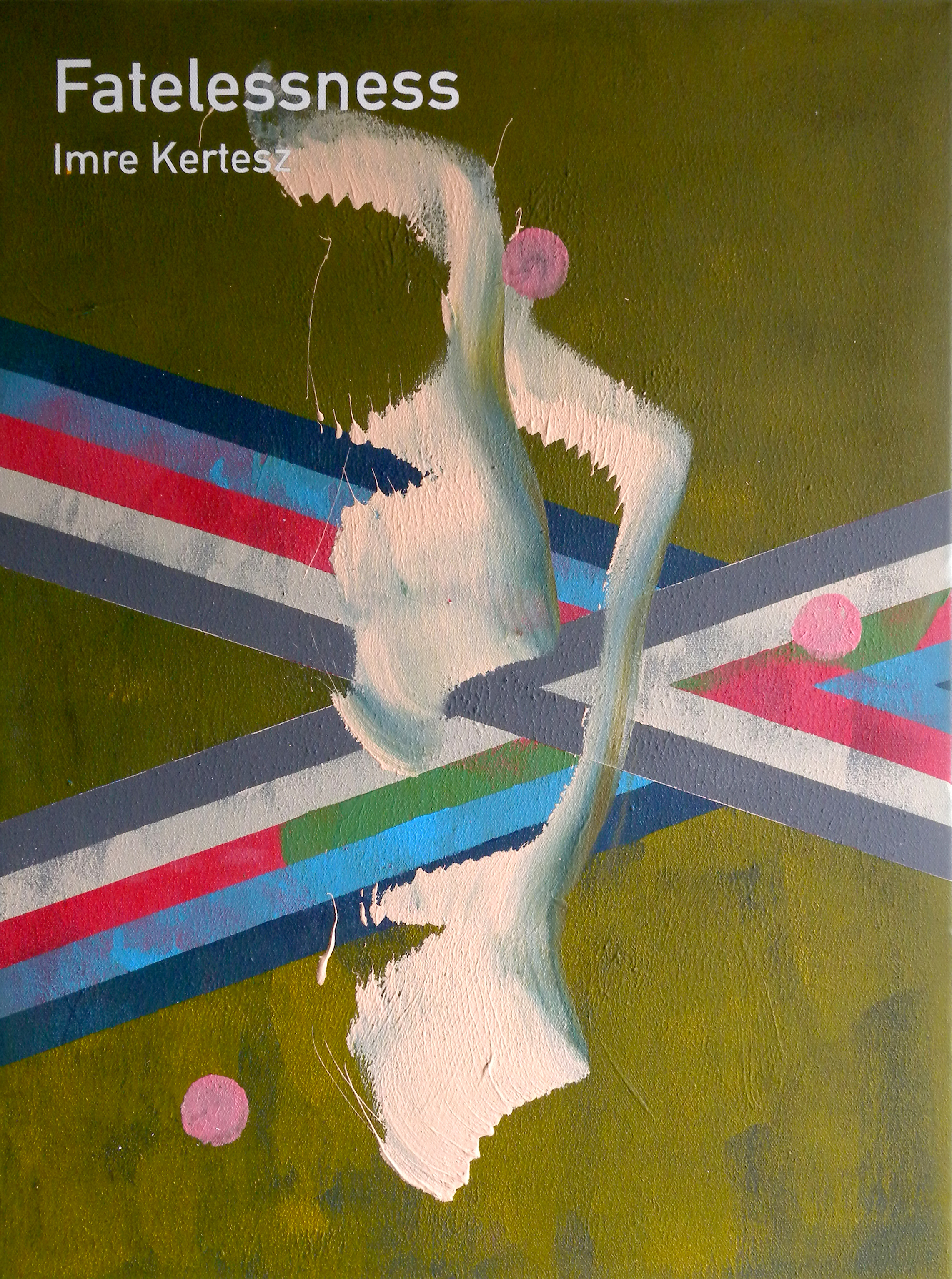   Fatelessness / Imre Kertesz  2013 Acrylic on canvas 46 x 61 x 3.5 cm 