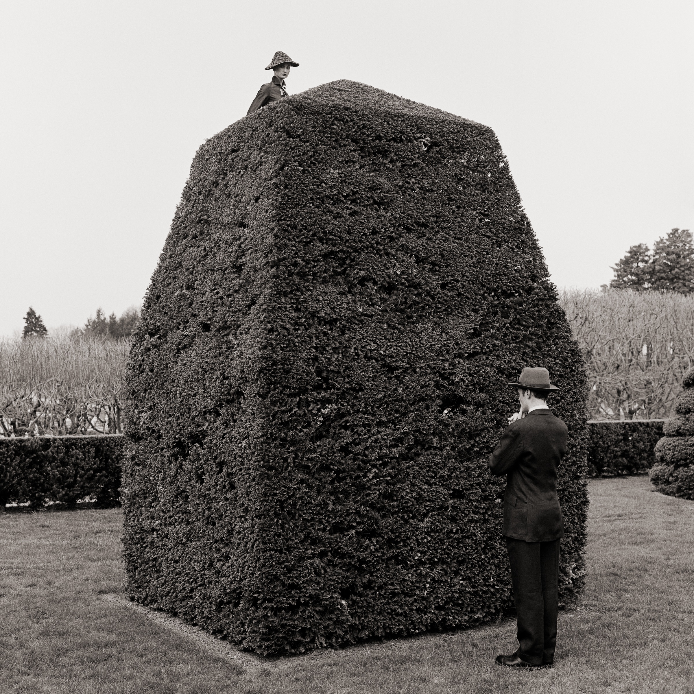   Question Mark Picture, Longwood   Gardens, Pennsylvania  1997 Archival pigment print 69 x 69 cm (image) 89 x 99 cm (paper) 