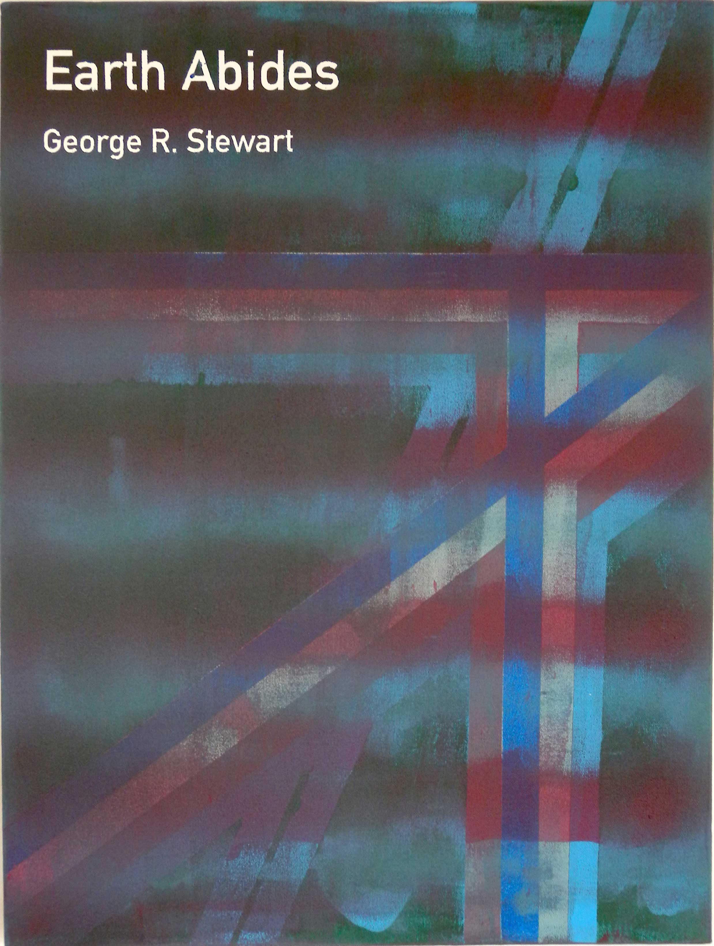  Heman CHONG  Earth Abides / George R. Stewart  2012 Acrylic on canvas 61 x 46 x 3.5 cm 