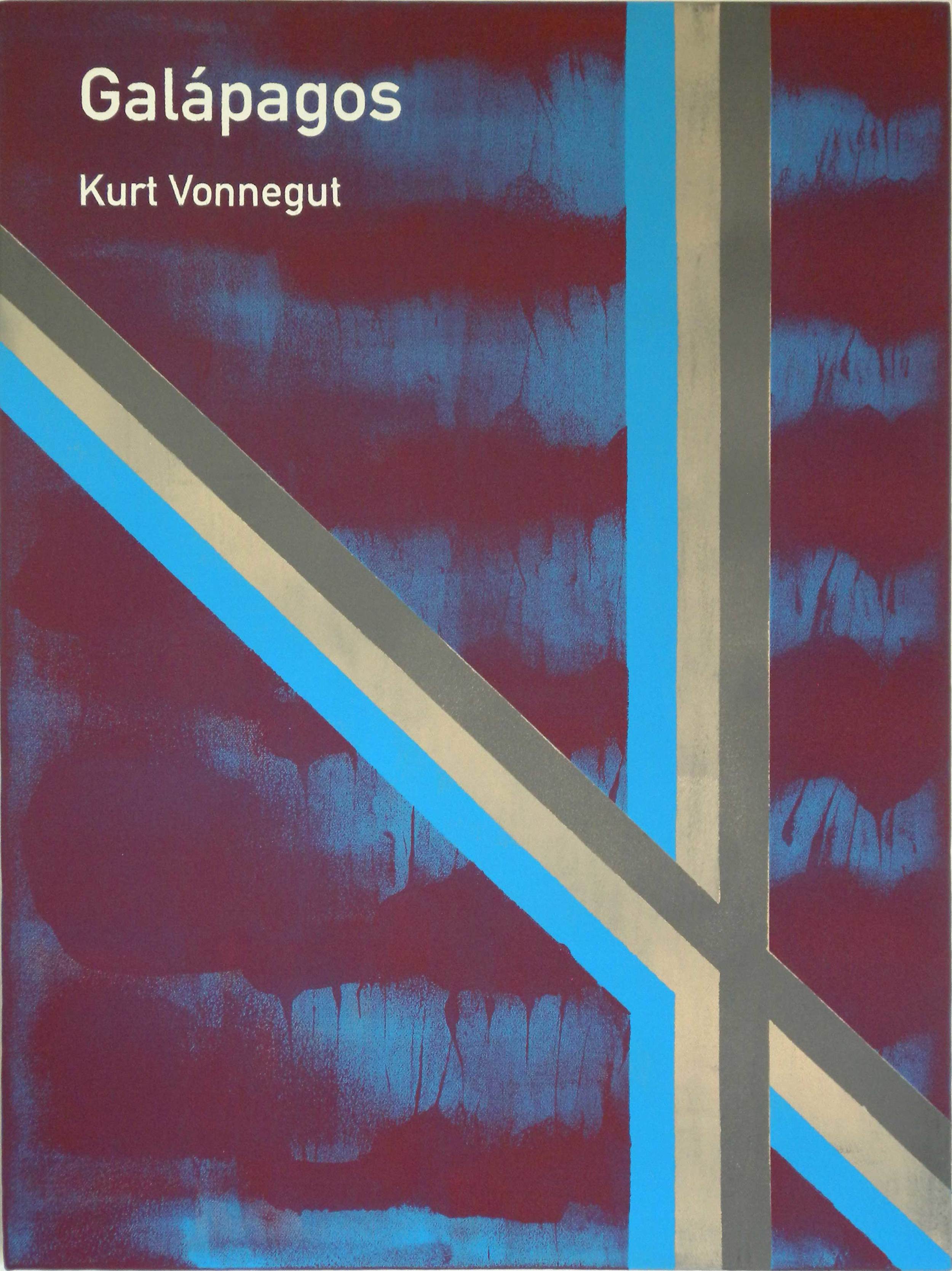  Heman CHONG  Galápagos / Kurt Vonnegut  2012 Acrylic on canvas 61 x 46 x 3.5 cm 