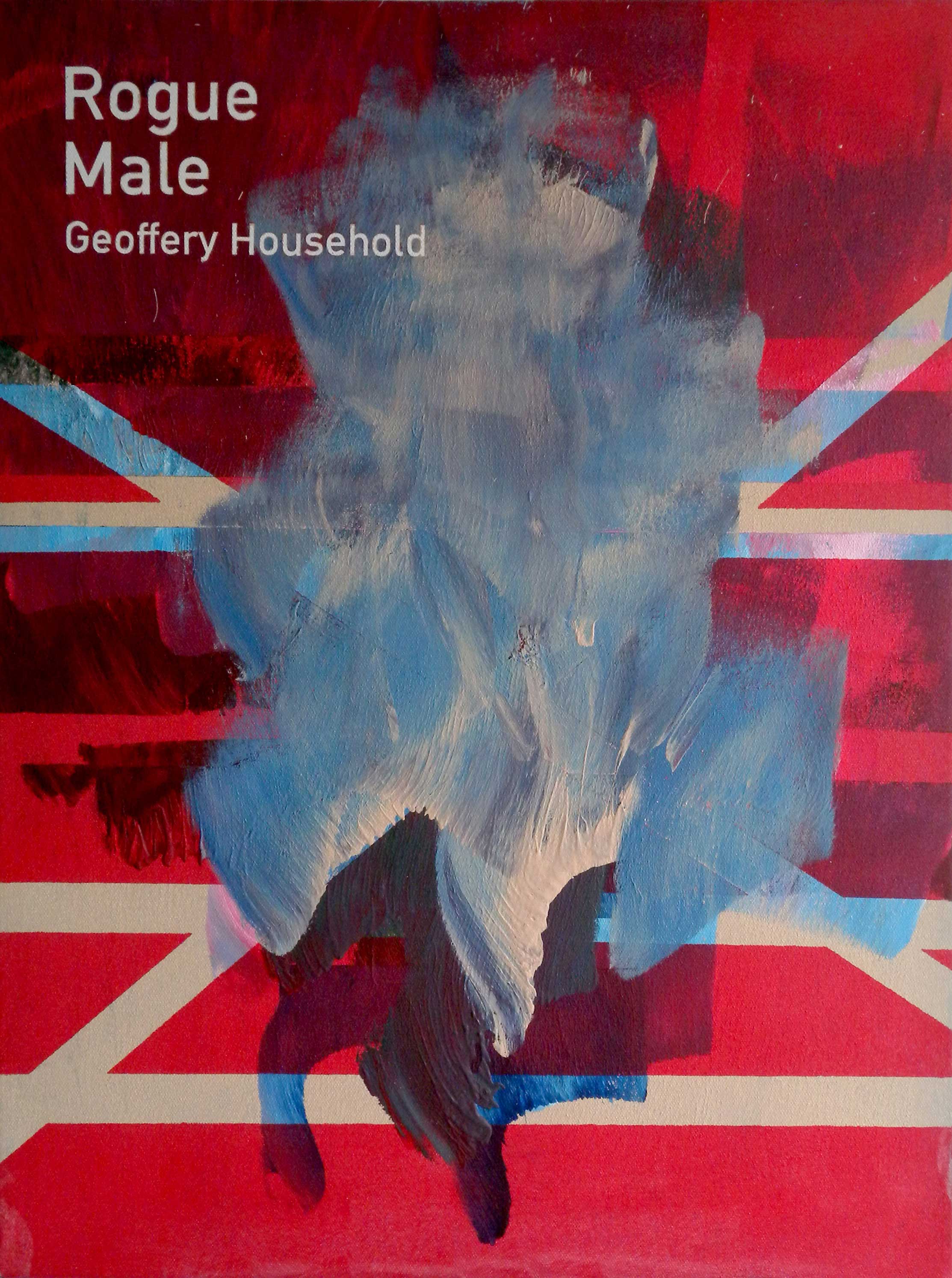  Heman CHONG  Rogue Male / Geoffery Household  2014 Acrylic on canvas 61 x 46 x 3.5 cm 