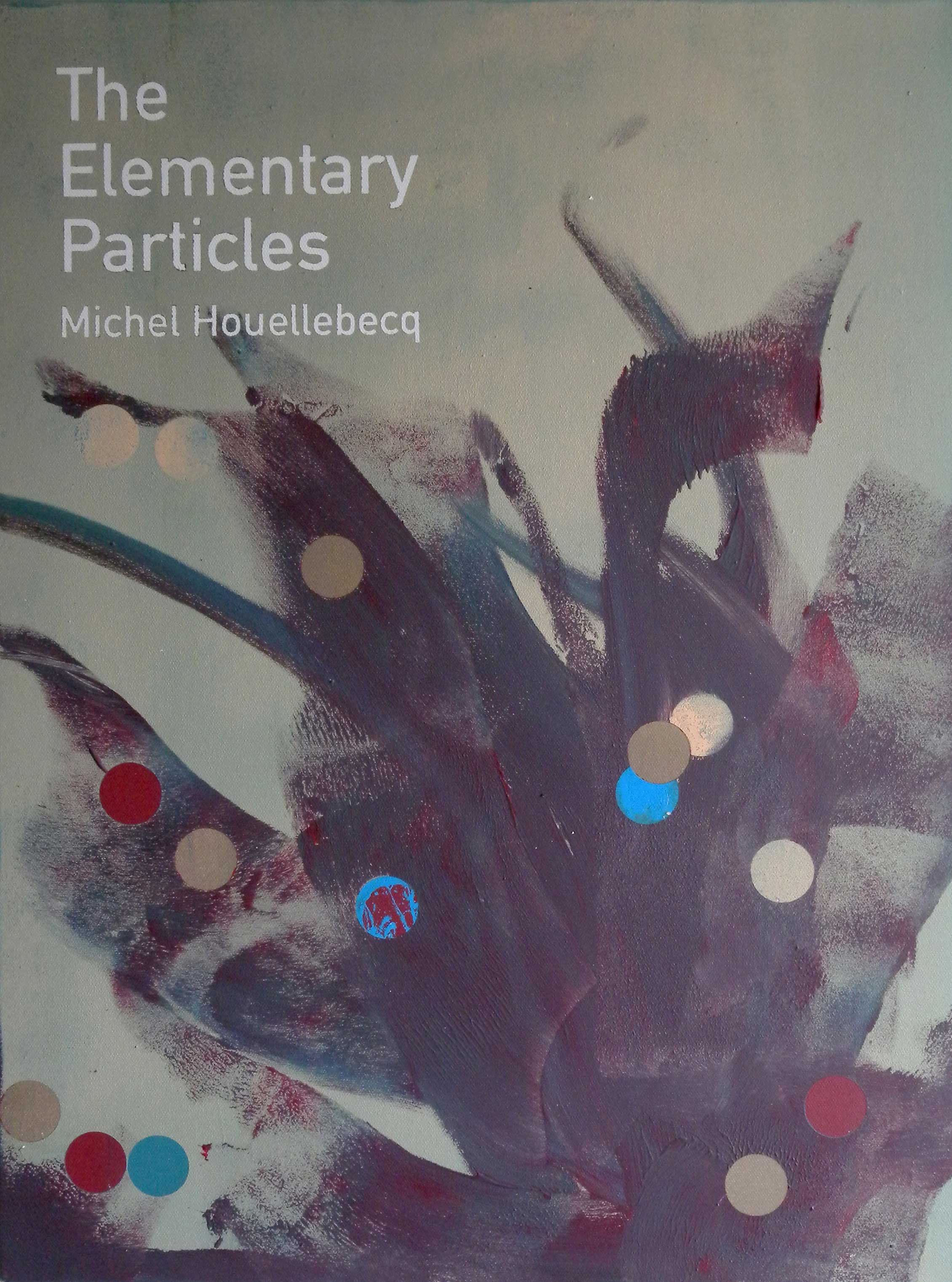  Heman CHONG  The Elementary Particles / Michel Houellebecq  2013 Acrylic on canvas 61 x 46 x 3.5 cm 