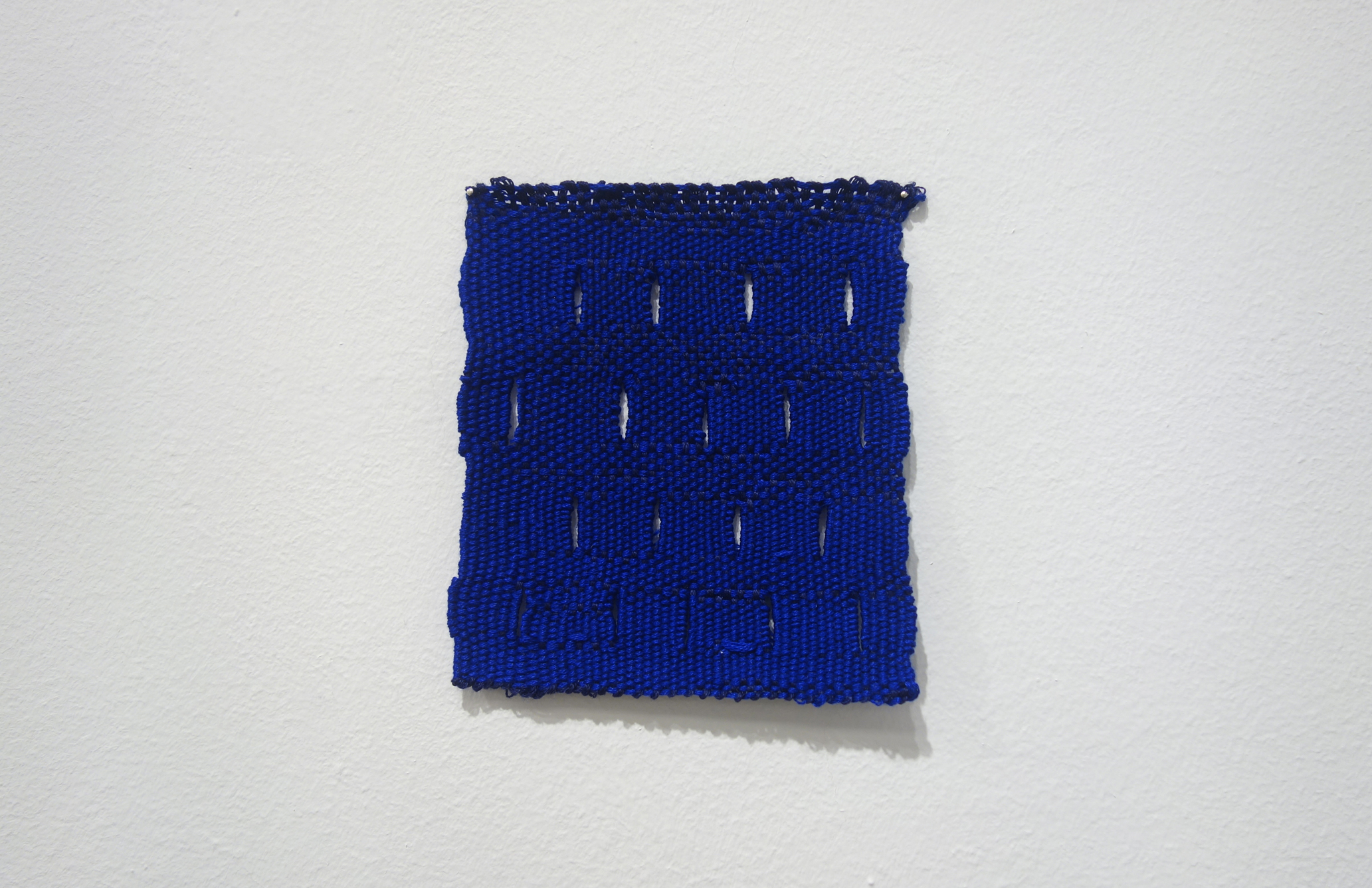 Izziyana Suhaimi, Small Studies of an Everyday Practice VIII, 2014, Cotton thread; woven, H11 x W10 cm.jpg