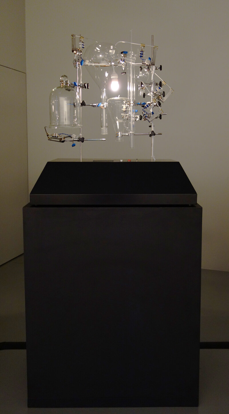  Zulkifle Mahmod  No Substance (Trunk) 2  2014/2019 Solenoids, science apparatus, microcontroller, midi player, and metal (00:10:00) Dimensions variable H100 x W85 x D50.5 cm (each; trunk) 