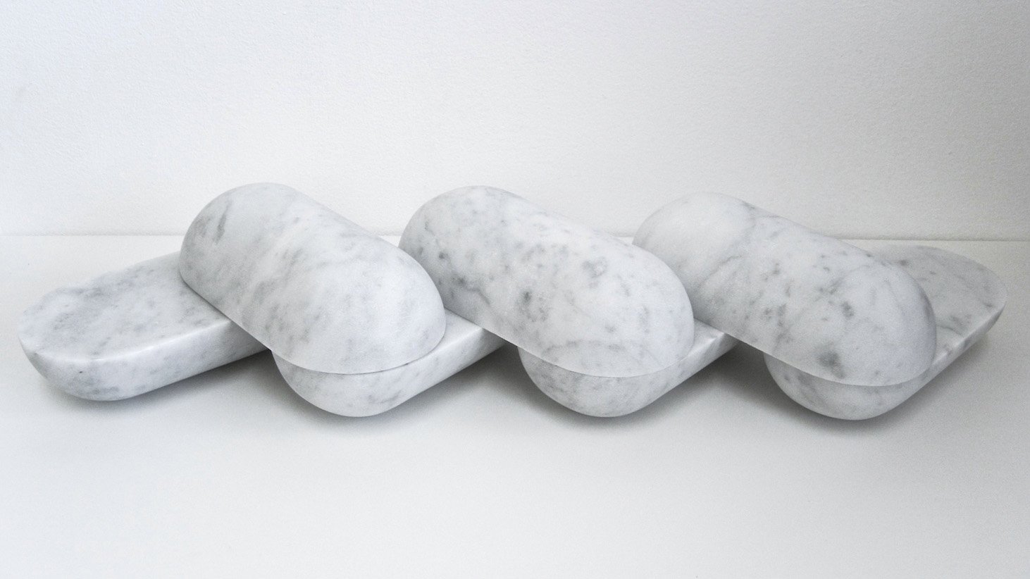 ONG Si Hui, Tether, 2021, Bianco Carrara marble, L48 x W16 x H8 cm (group of 7); L16 x W8 x H4 cm (each) (image-2). Image Courtesy of the Artist LR.jpg