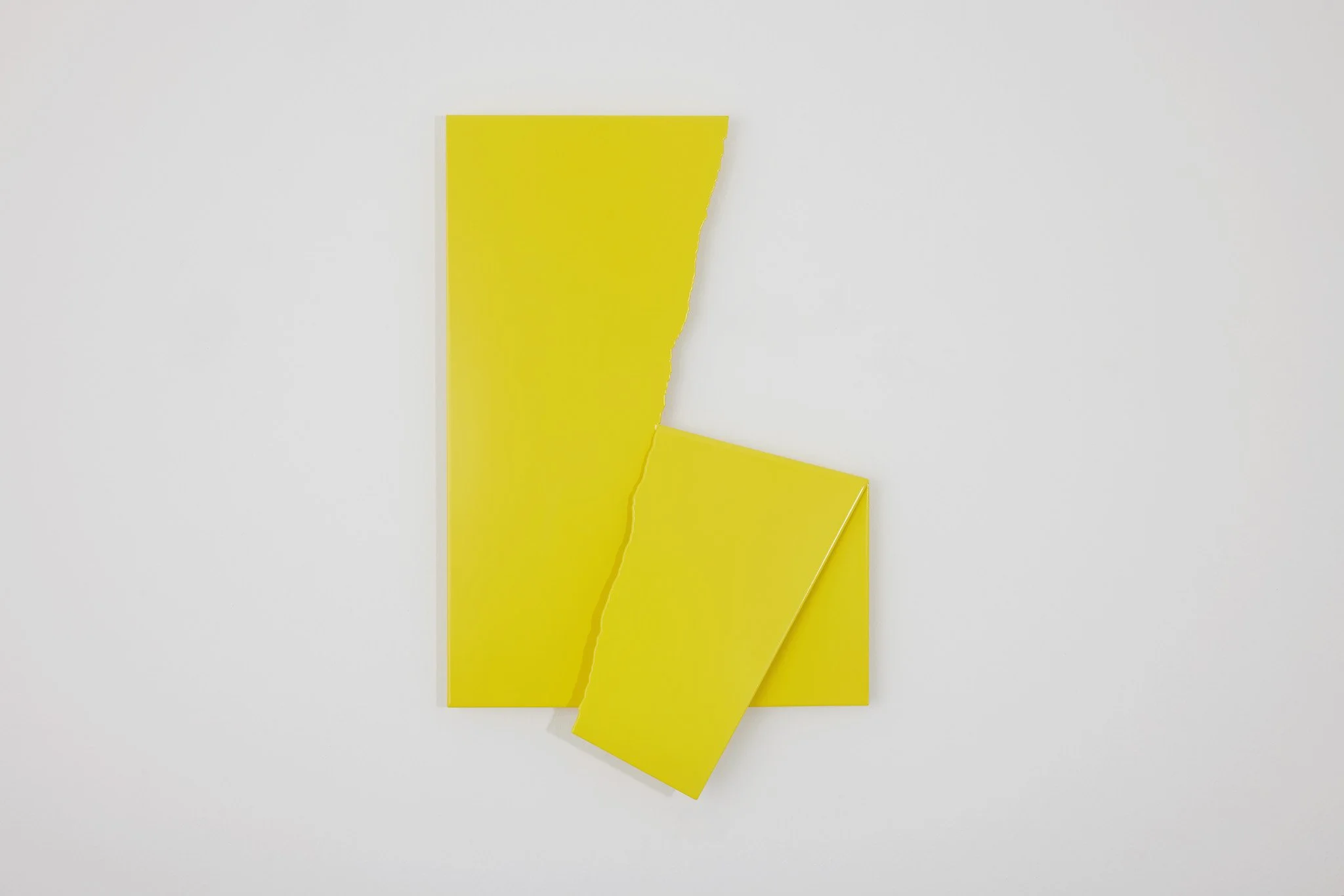  Hanson Ho  She Said (He Said)  2026 Paint on 0.2 cm aluminium Edition of 3 + 2 Artist’s Proofs H48.5 x W30 x D5 cm 