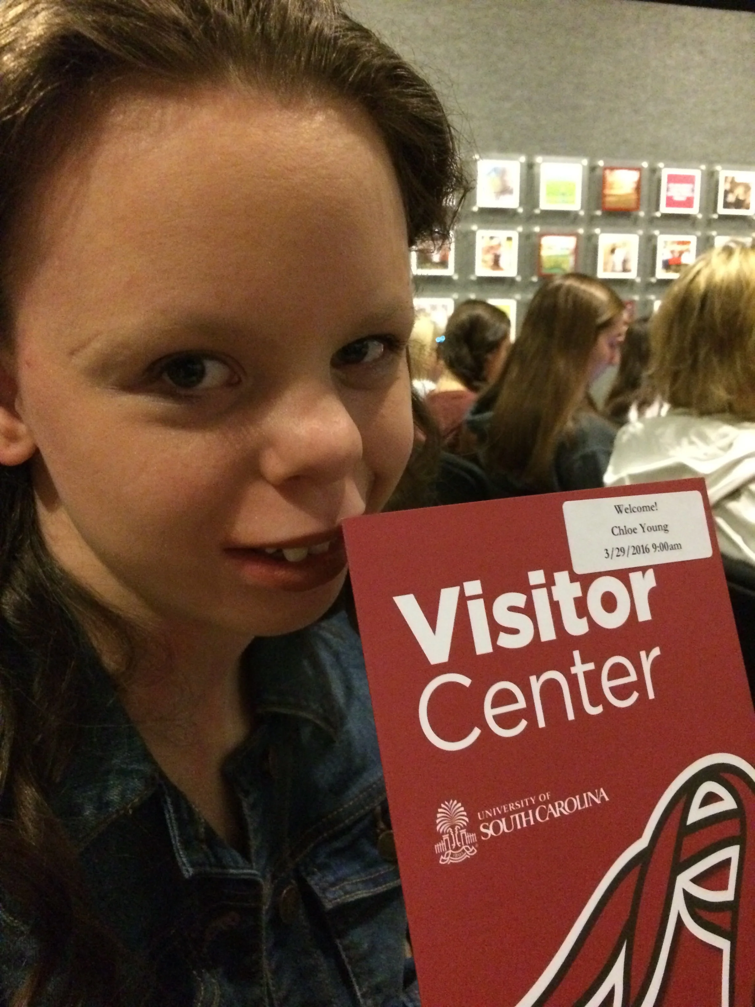<3 the handouts for prospective students!