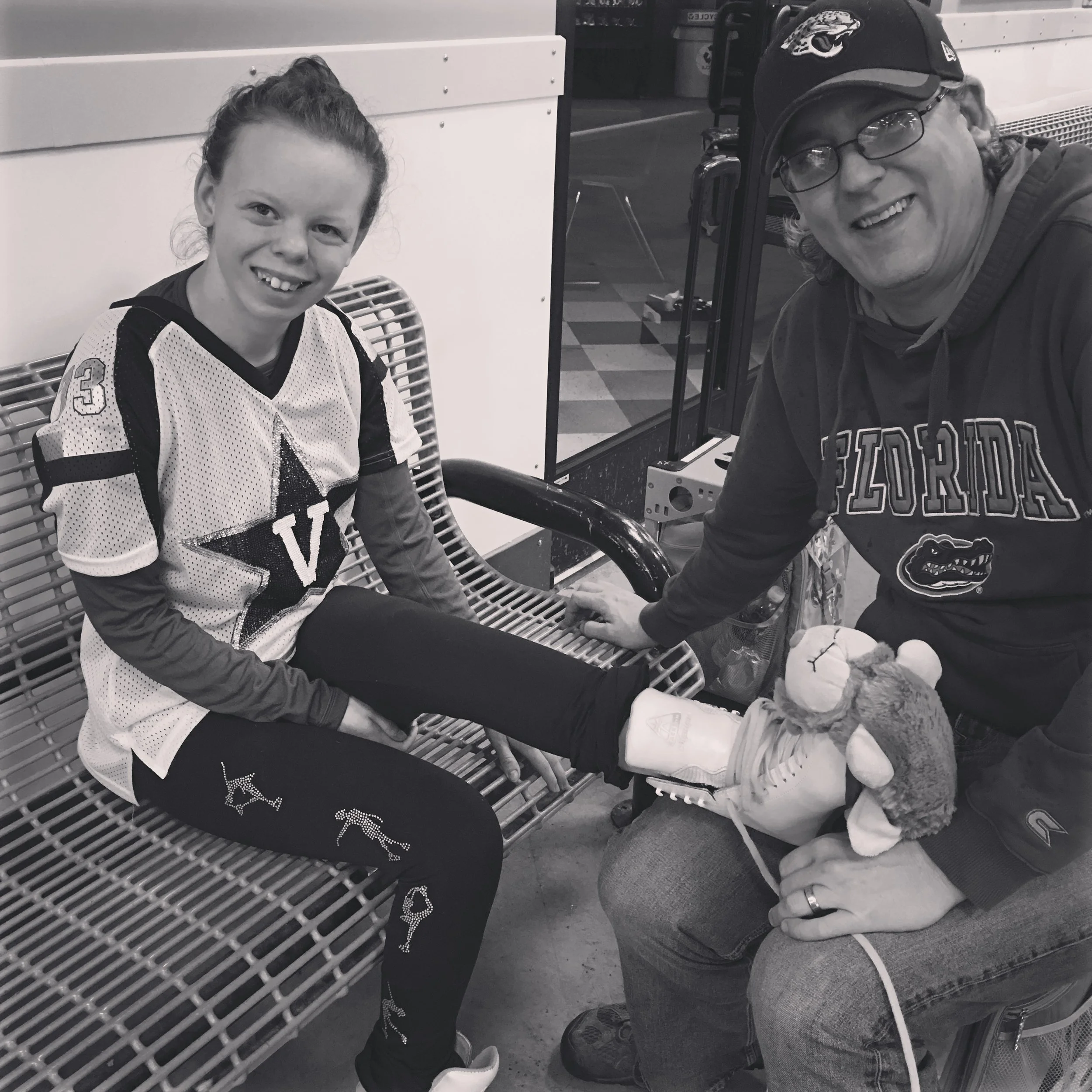 Chloe never really came out and said Vandy was her fave, she just hung a poster on her wall and starting wearing Vandy gear ALL the time! This was the day Vandy played Florida (Yes, Marcus we KNOW who won. Sheesh).