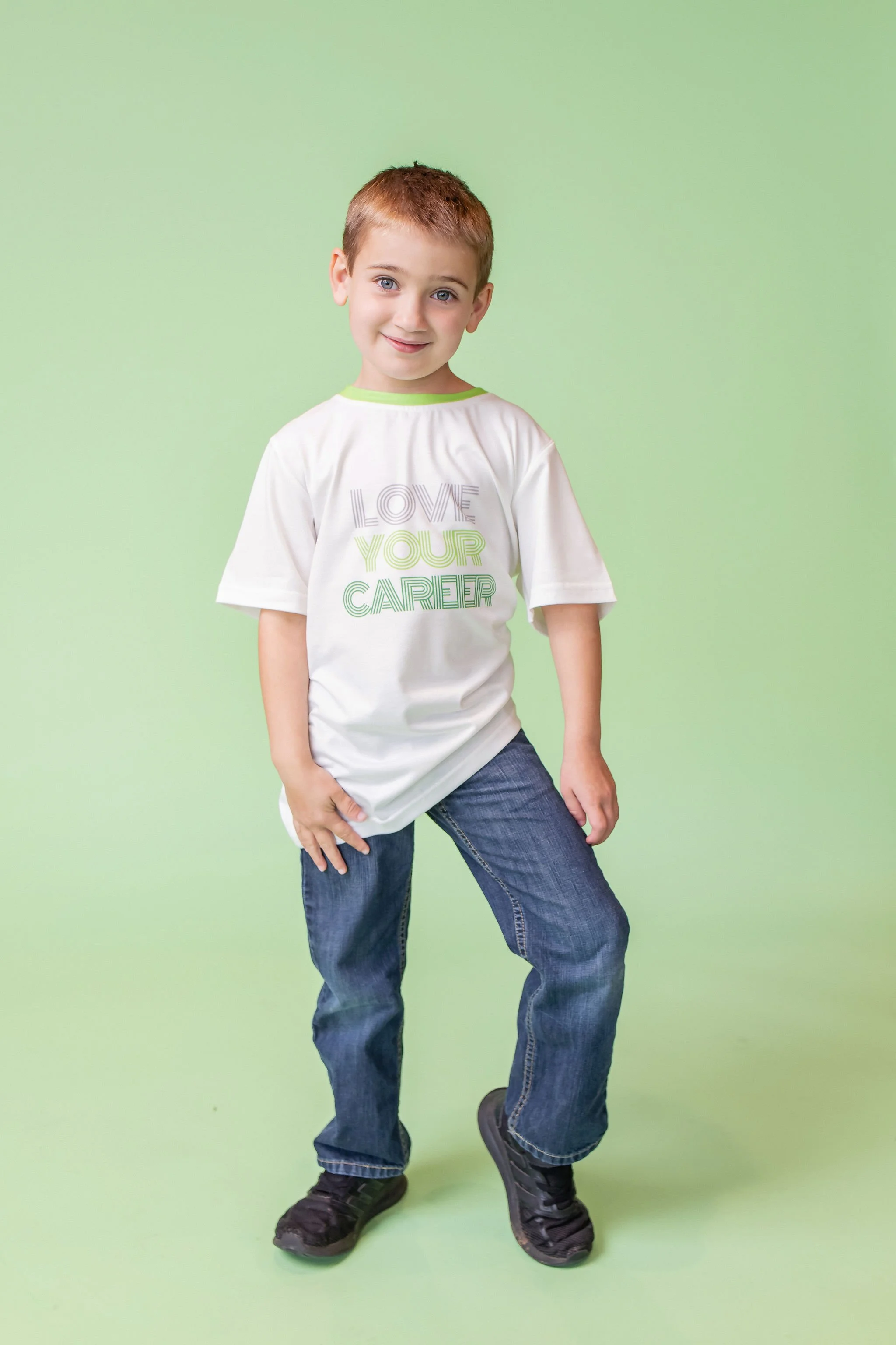 Cloud 9 Love Your Career Signature Kids Tee