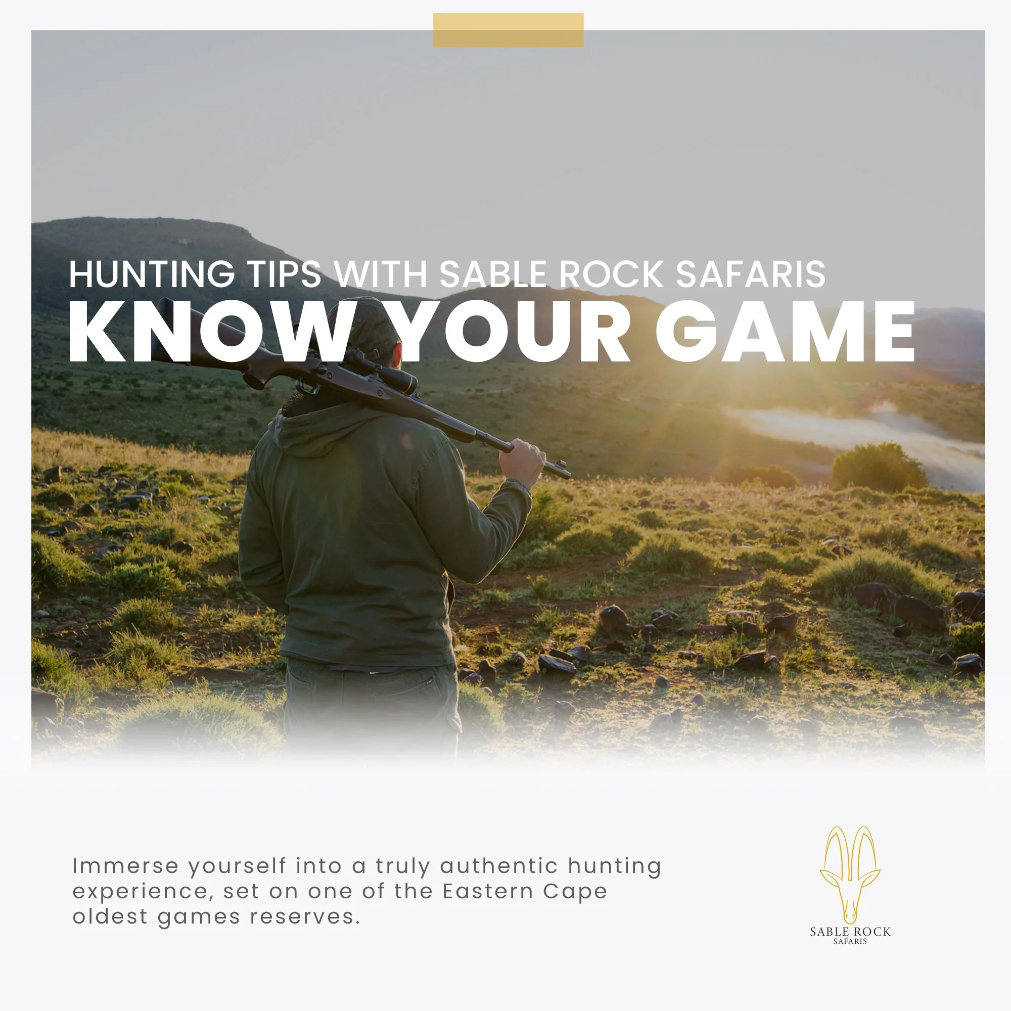 Hunting Tips: Know Your Game 🦌

Springbok, kudu, gemsbok, and eland roam the Karoo. Learn their habits and habitats to stay ahead of the game. 

𝐁𝐨𝐨𝐤 𝐲𝐨𝐮𝐫 𝐧𝐞𝐱𝐭 𝐇𝐮𝐧𝐭𝐢𝐧𝐠 𝐓𝐫𝐢𝐩 𝐰𝐢𝐭𝐡 𝐒𝐚𝐛𝐥𝐞 𝐑𝐨𝐜𝐤 𝐒𝐚𝐟𝐚𝐫𝐢𝐬 👀👇
info