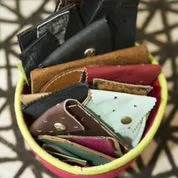 Leather Card Cases by Imperfect Art