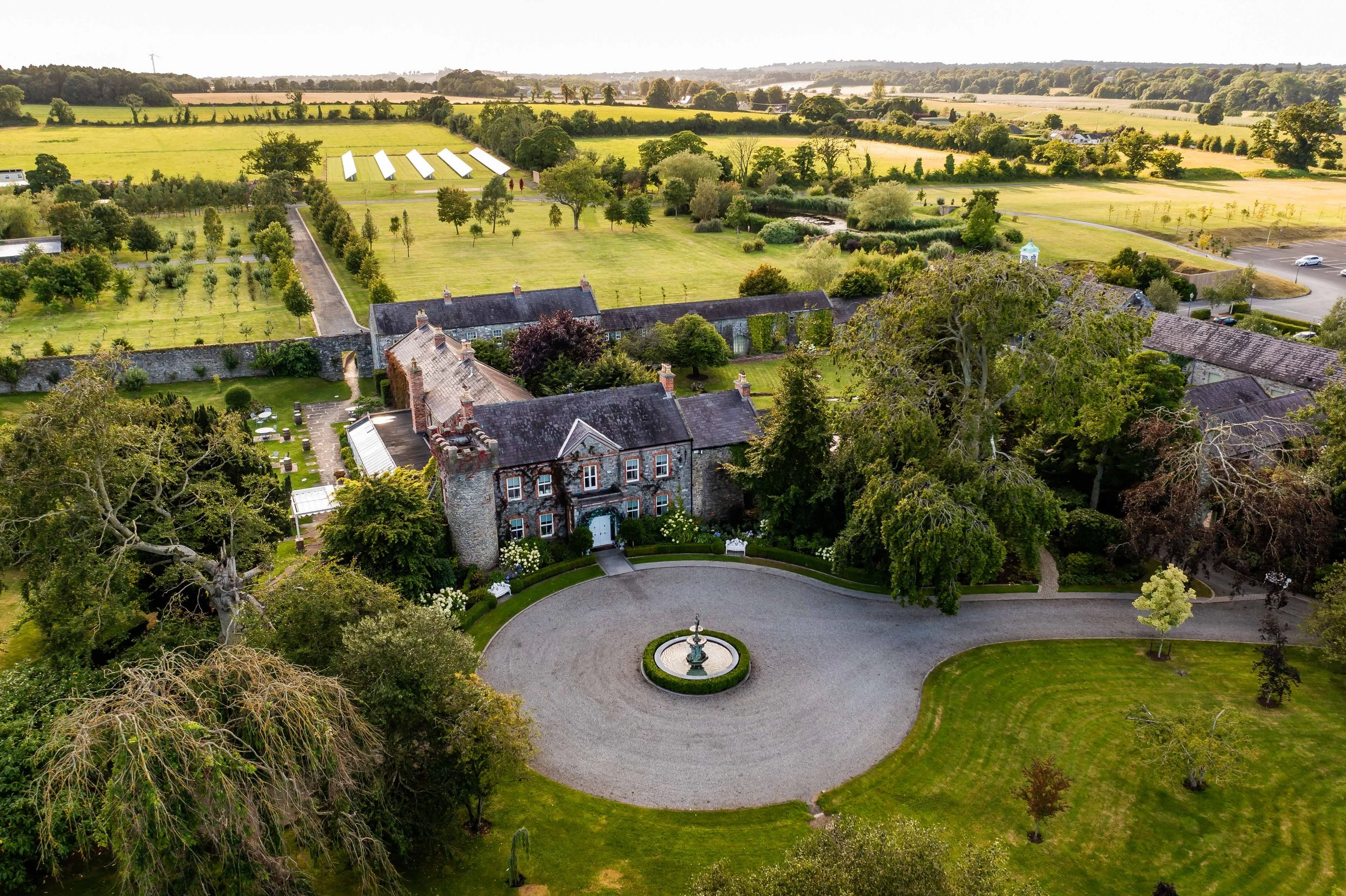 Ballymagarvey Village Drone