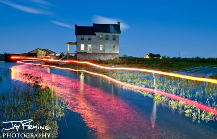 High tide, Wingate MD. October 2014