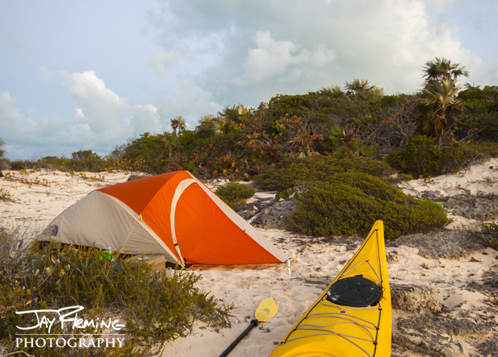 Campsite. Brigantine Cays 