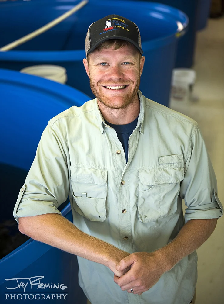 Hoopers Island Oyster Company marketing campaign photoshoot — Jay