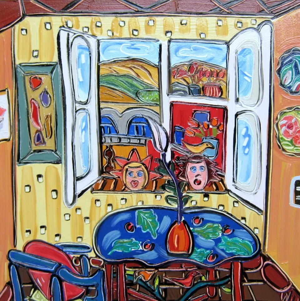 View Through Window in San Miguel II