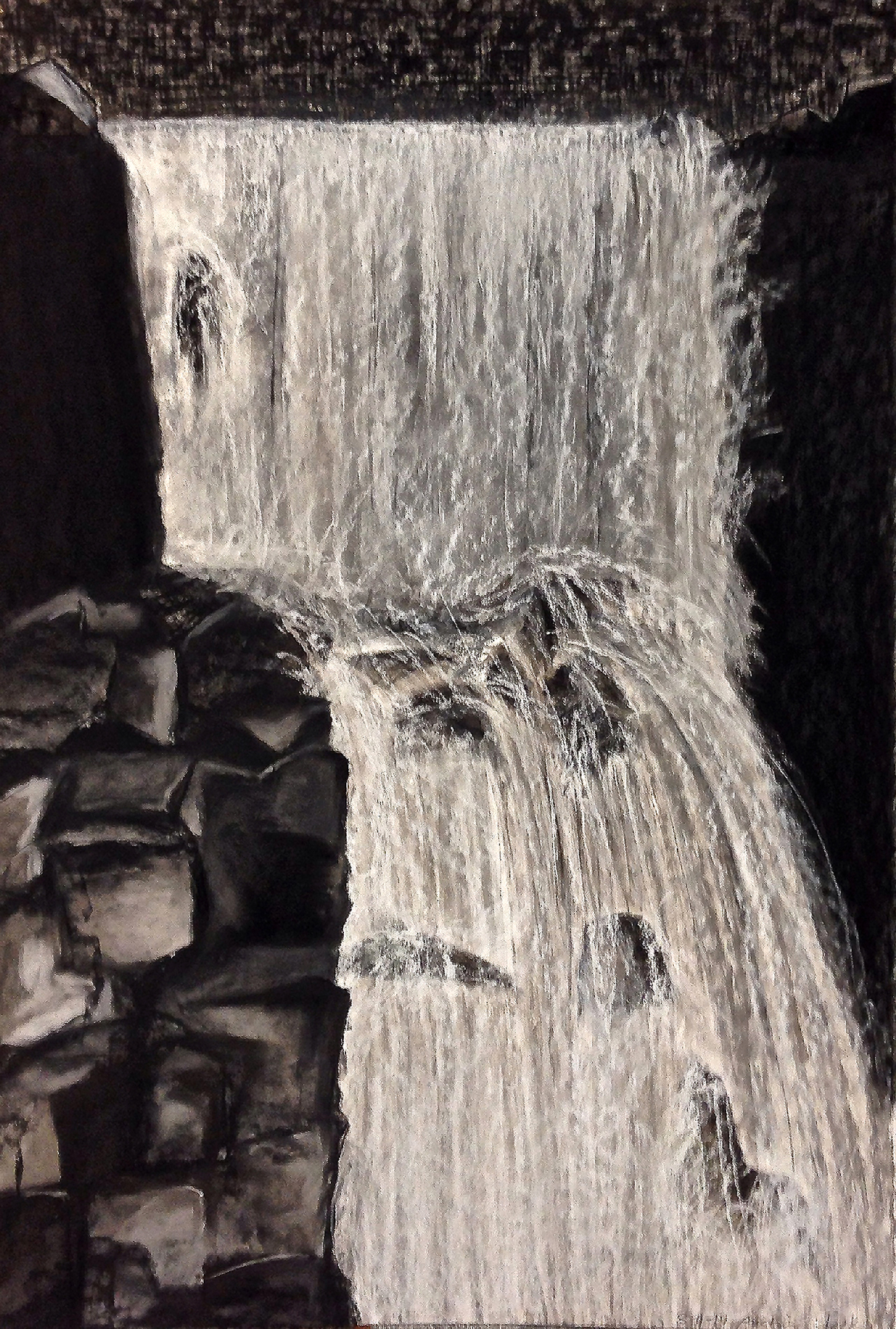   Scout K. Austin  &nbsp;and Kellie Weeks,&nbsp;  Untitled No. 35  SOLD    pastel and charcoal, 30 x&nbsp;44&nbsp;in., $600.00 