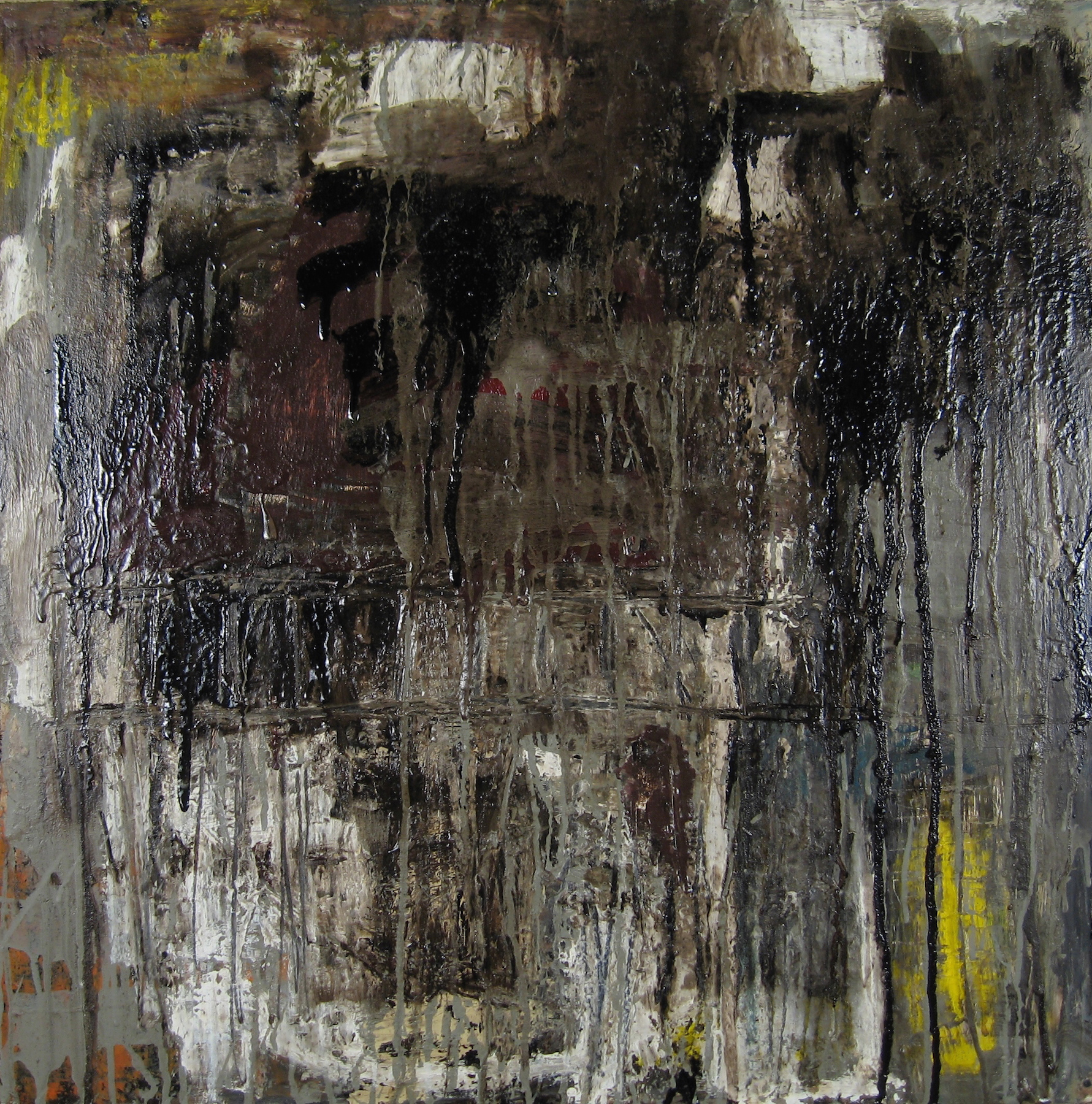 Leslie Zelamsky, Ayeka III: Where Are You?, mixed media, 24x24, $1,500