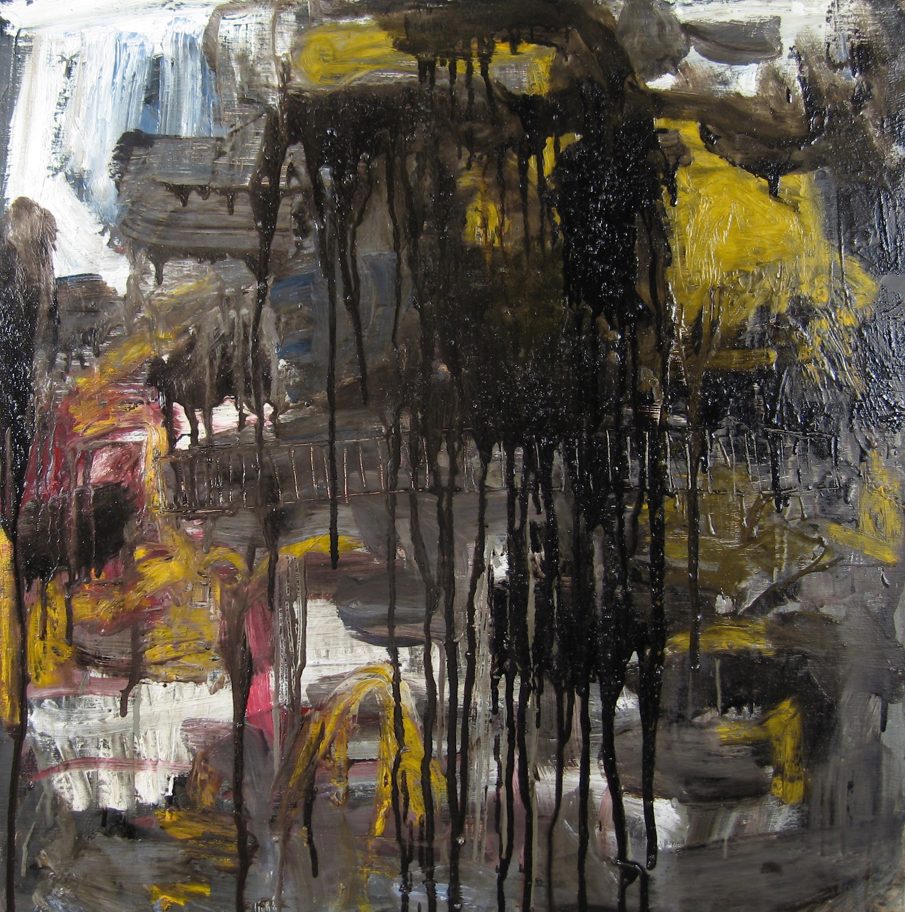 Leslie Zelamsky, Ayeka IV: Where Are You?, mixed media, 24x24, $1,500