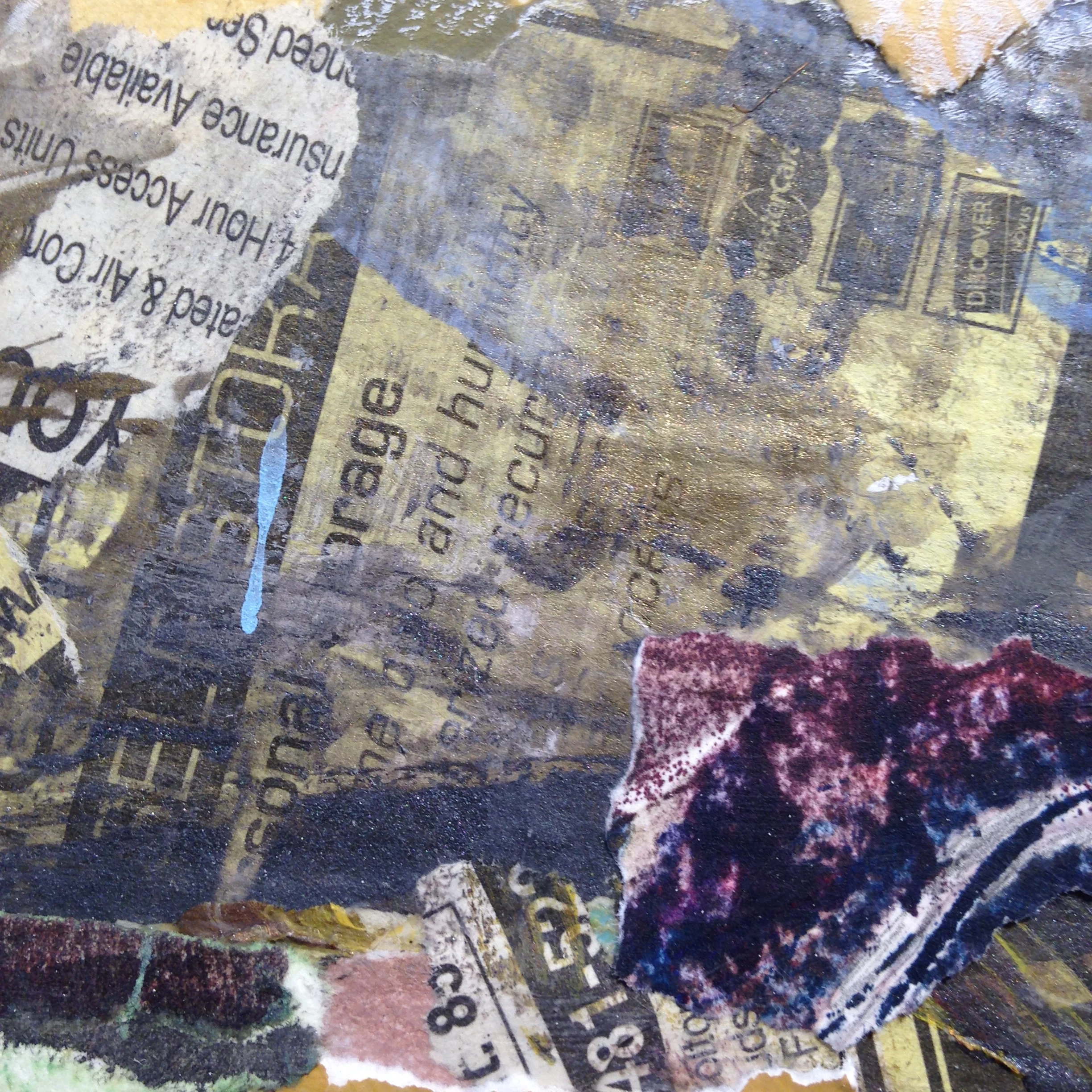 Detail from Familiar Terrain by Brenda Cirioni