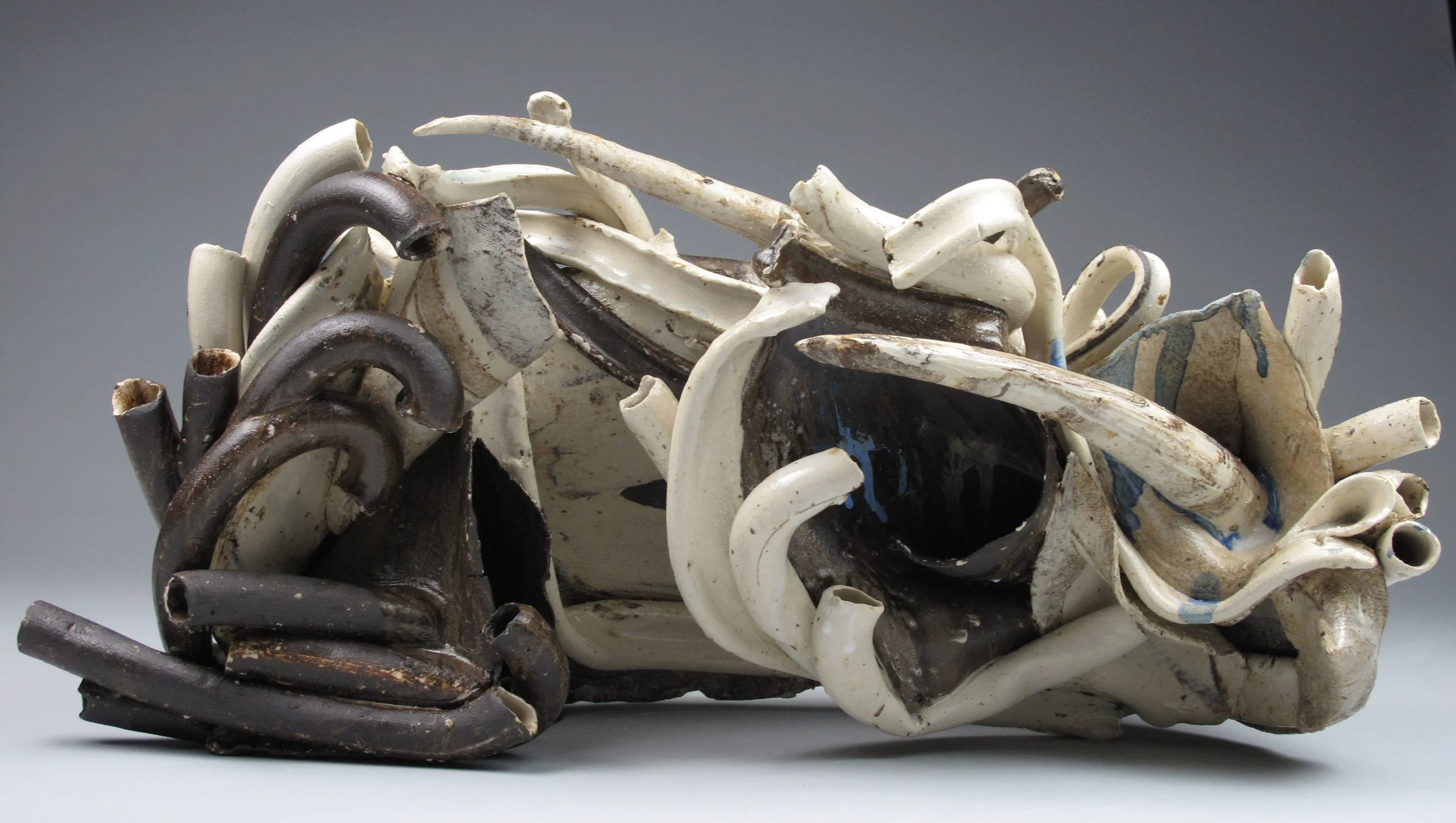 Sara Fine-Wilson , Dense , mixed ceramic, 14x12x8
