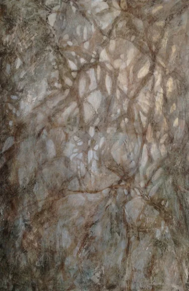 Clinton , Mystery Light 4 , acrylic on canvas, 36x24