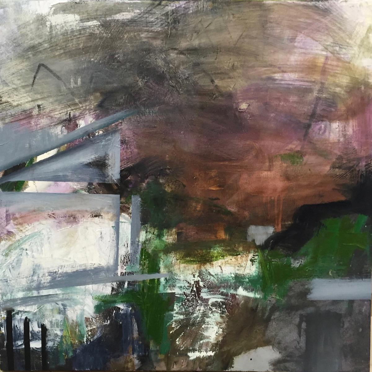 Elena duPlessis, Refuge II , oils, 30x30