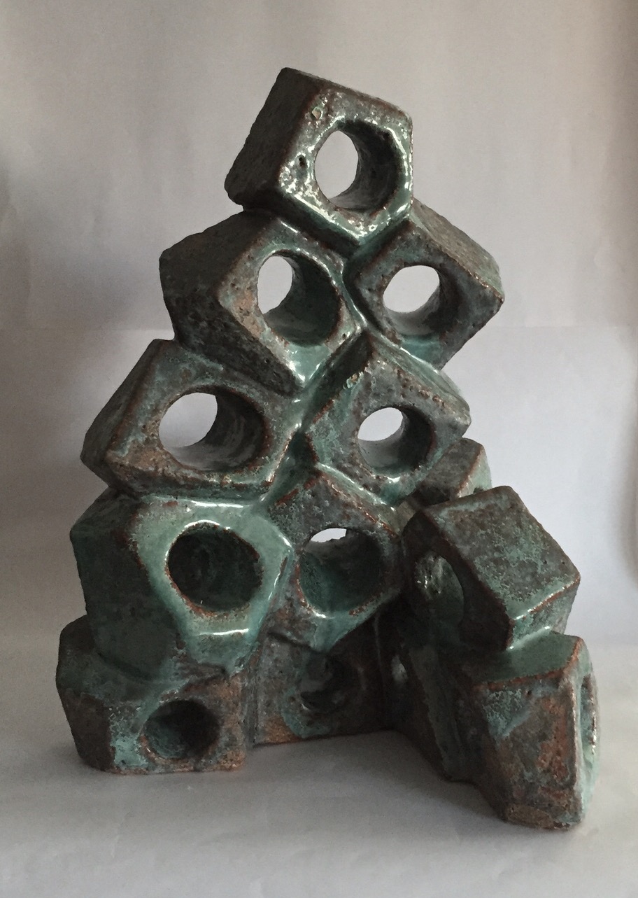  Jaffa Gross,  Fantasy , Glazed ceramic sculpture, 13x12x15 