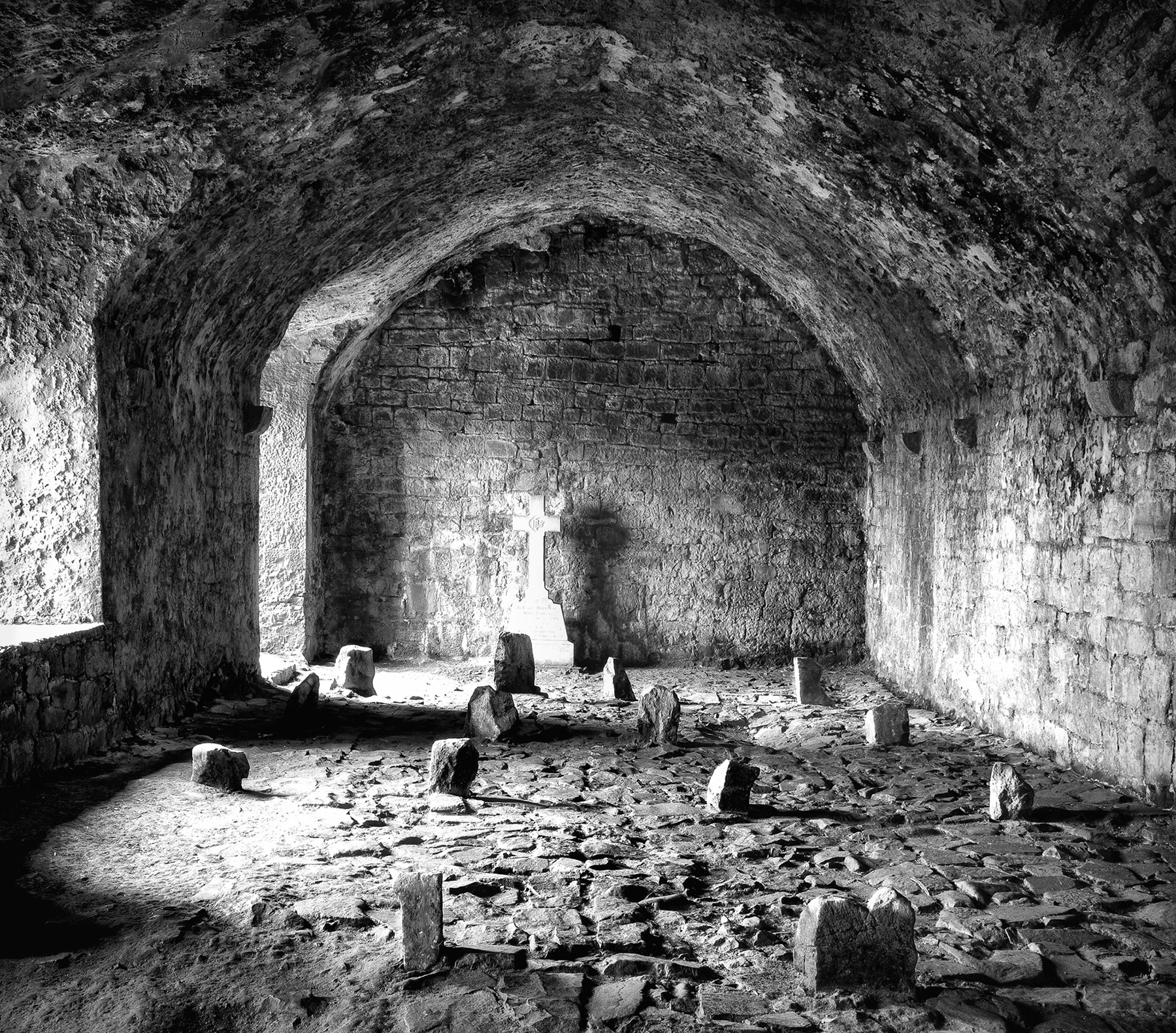  Richard Lapping,  Cloisters, Quin Abbey, Ireland , Photograph, 20x24 