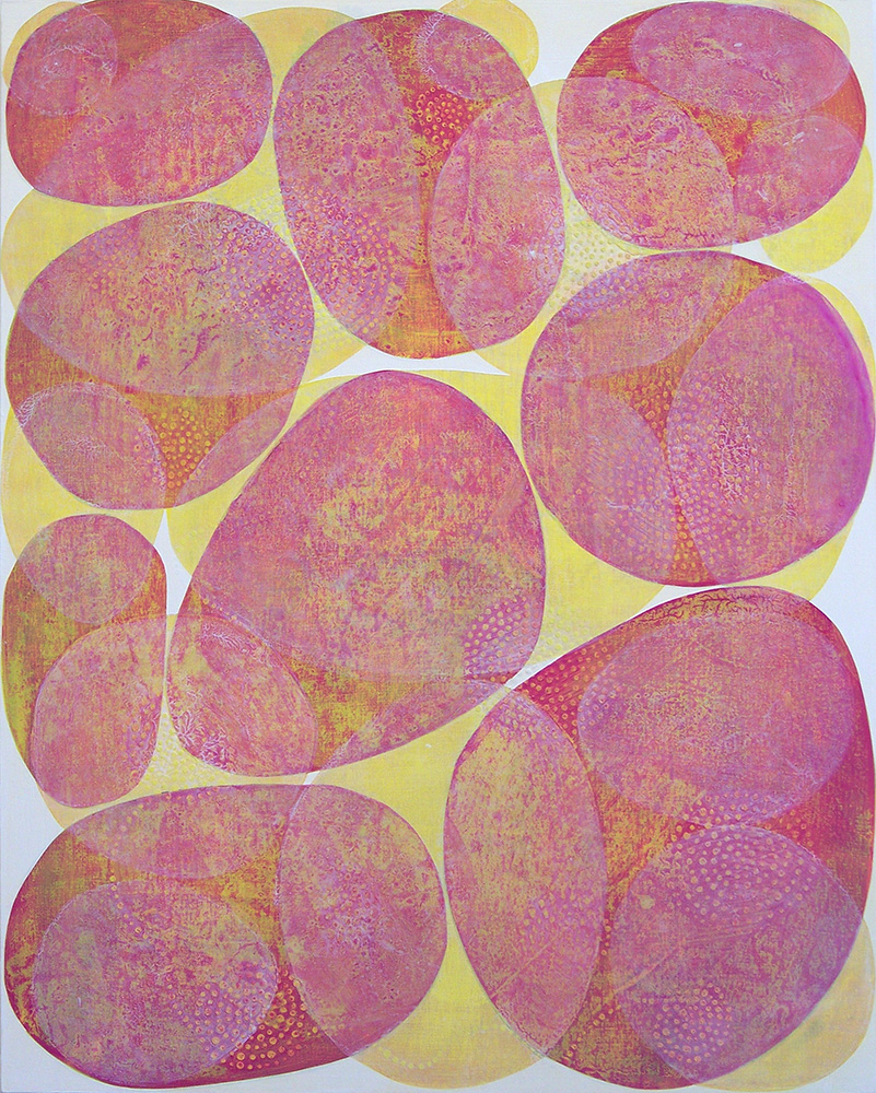 Denise Driscoll, Inner Garden 24 , acrylic on panel, 20x16